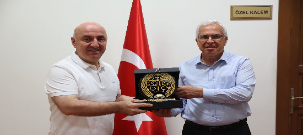 Başkan Bıyık’tan Kaymakam Dönmez’e Hayırlı Olsun Ziyareti