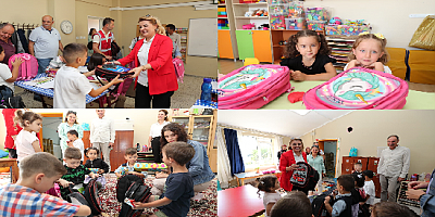 Başkan Hürriyet, Köy Okullarına Desteğini Sürdürüyor.