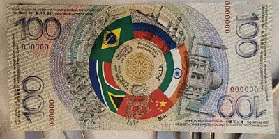 BRICS'in İlk Sembolik Banknotu Basıldı.