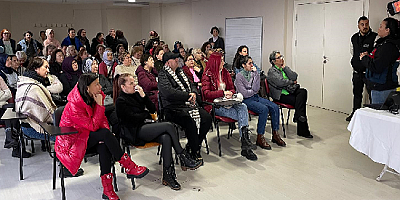 İZMEK kursiyerlerine ‘Uyuşturucu İle Mücadele Eğitimi’ Verildi