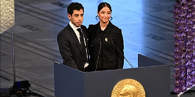 Nergis Muhammedi'ye Nobel Barış Ödülü. 